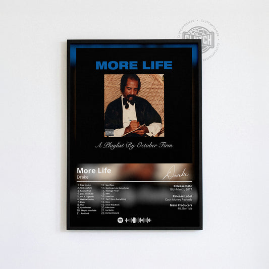 Drake 'More Life' Album Poster