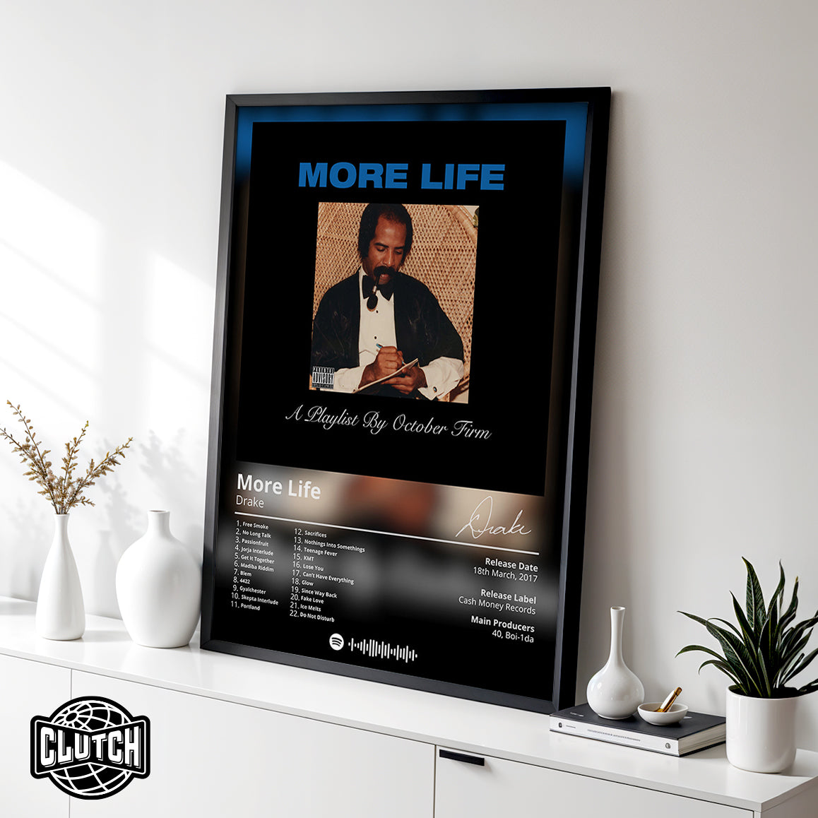 Drake 'More Life' Album Poster