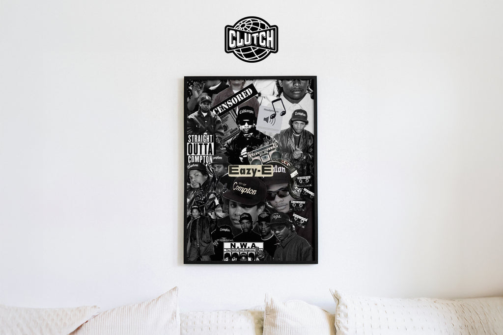Eazy E Collage Poster