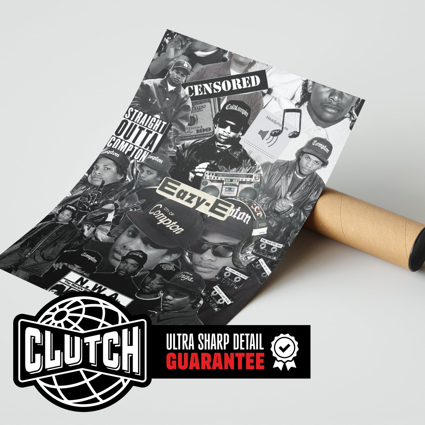 Eazy E Collage Poster