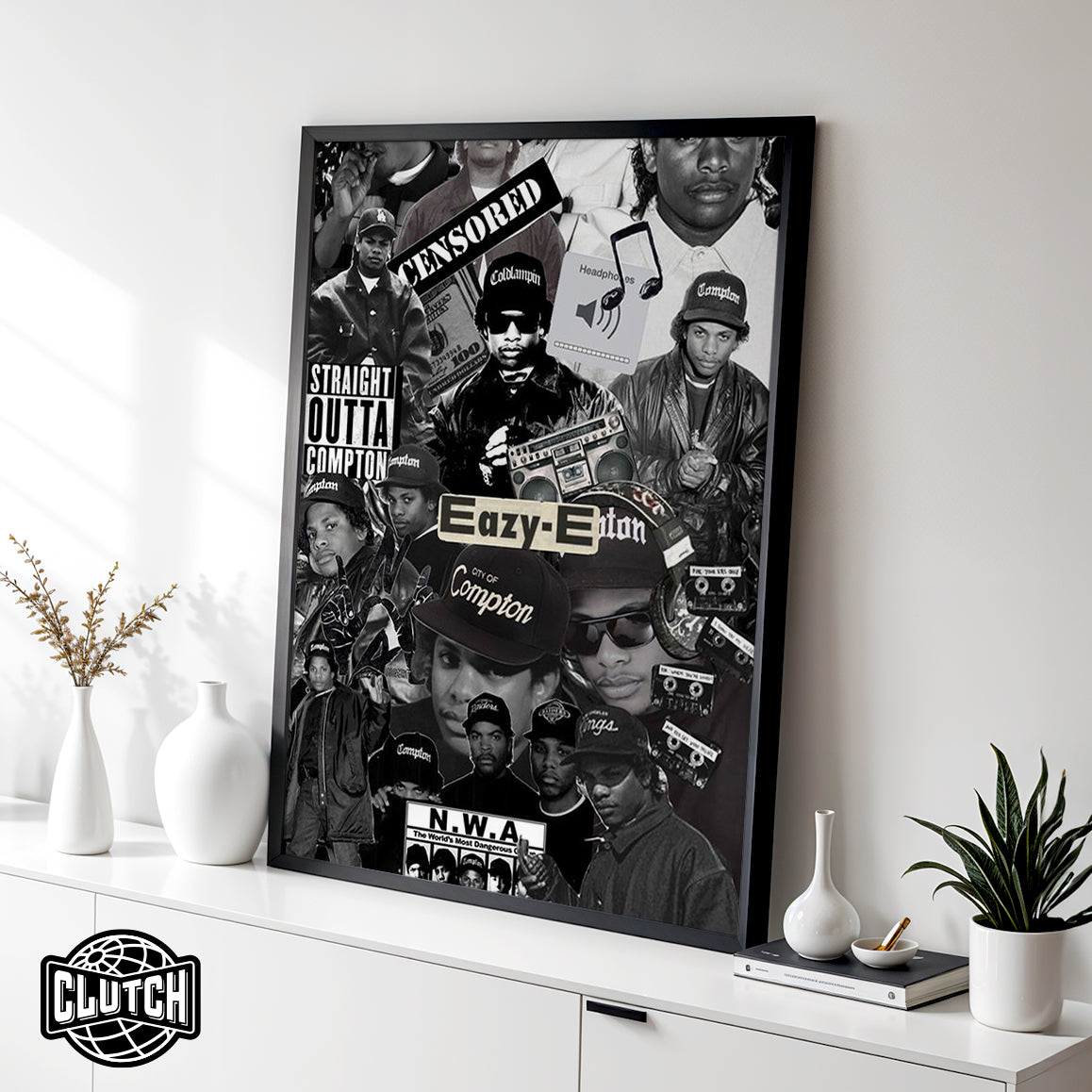 Eazy E Collage Poster