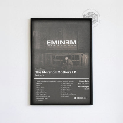 Eminem 'The Marshall Mathers LP' Album Poster