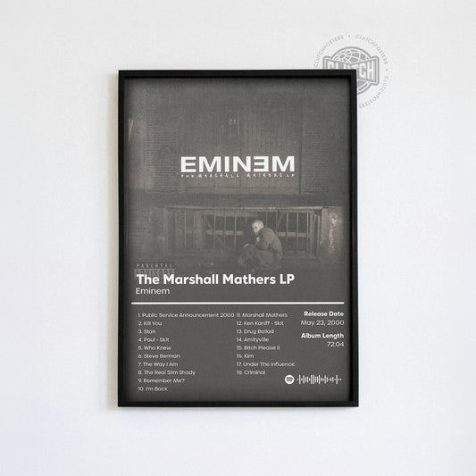 Eminem 'The Marshall Mathers LP' Album Poster