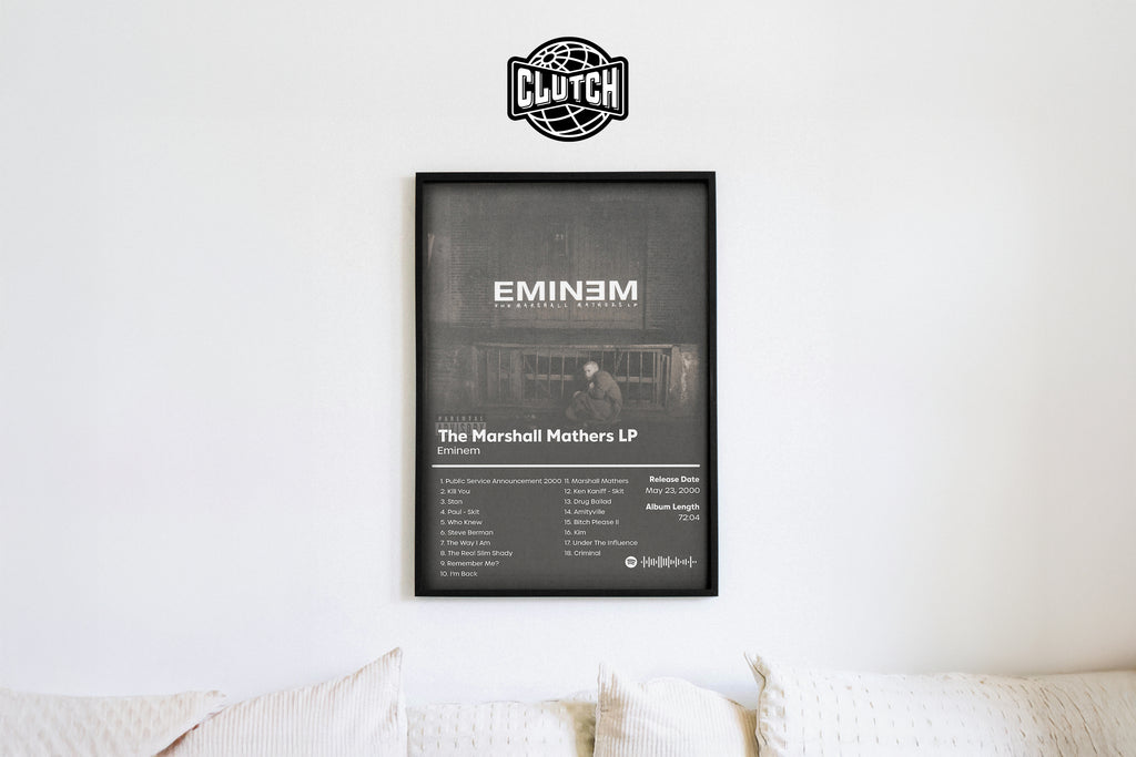 Eminem 'The Marshall Mathers LP' Album Poster
