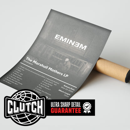 Eminem 'The Marshall Mathers LP' Album Poster