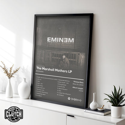 Eminem 'The Marshall Mathers LP' Album Poster