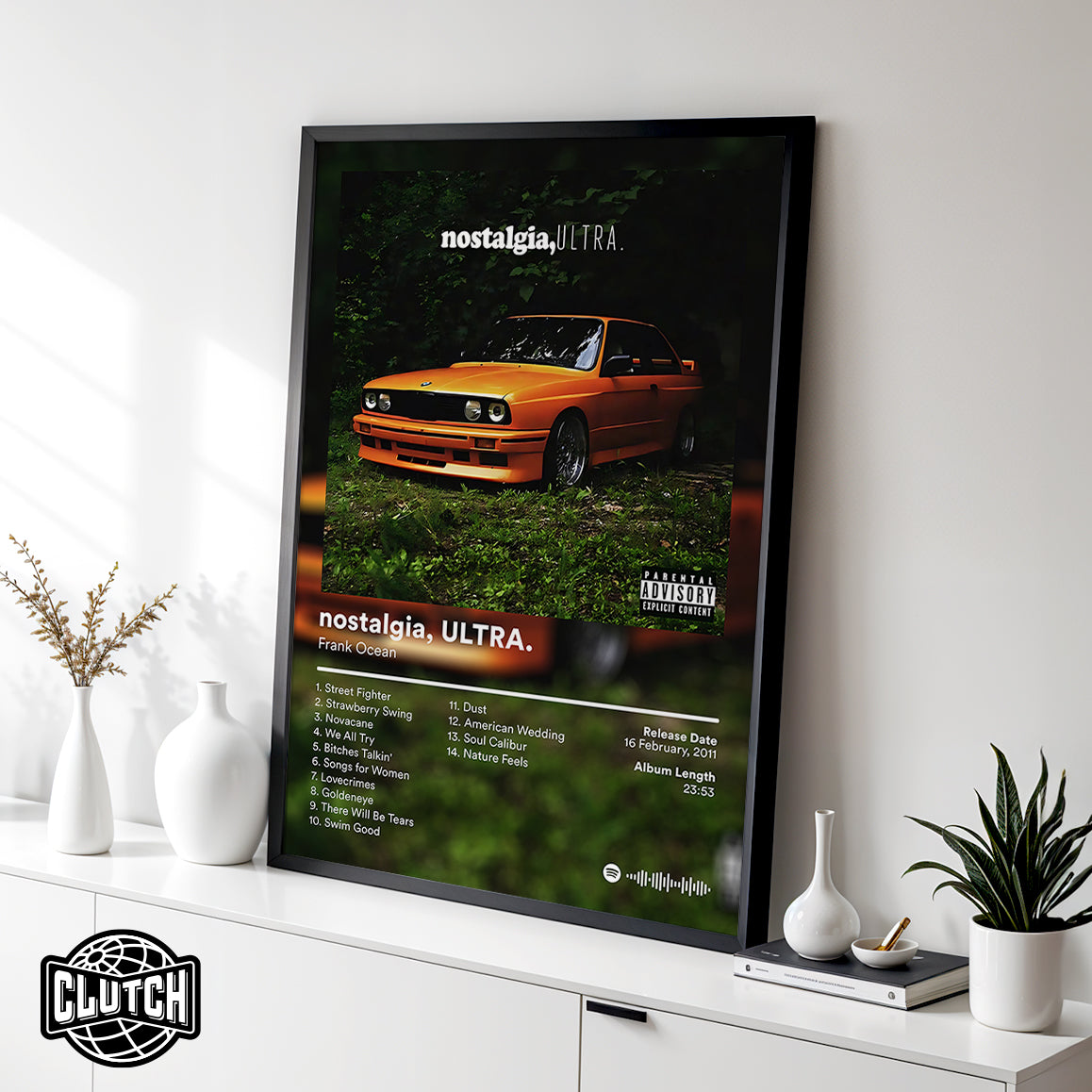 Frank Ocean 'nostalgia, ULTRA' Album Poster