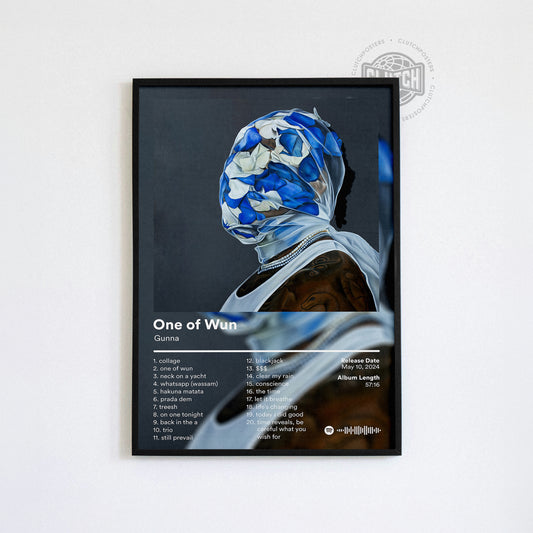 Gunna 'One of Wun' Album Poster