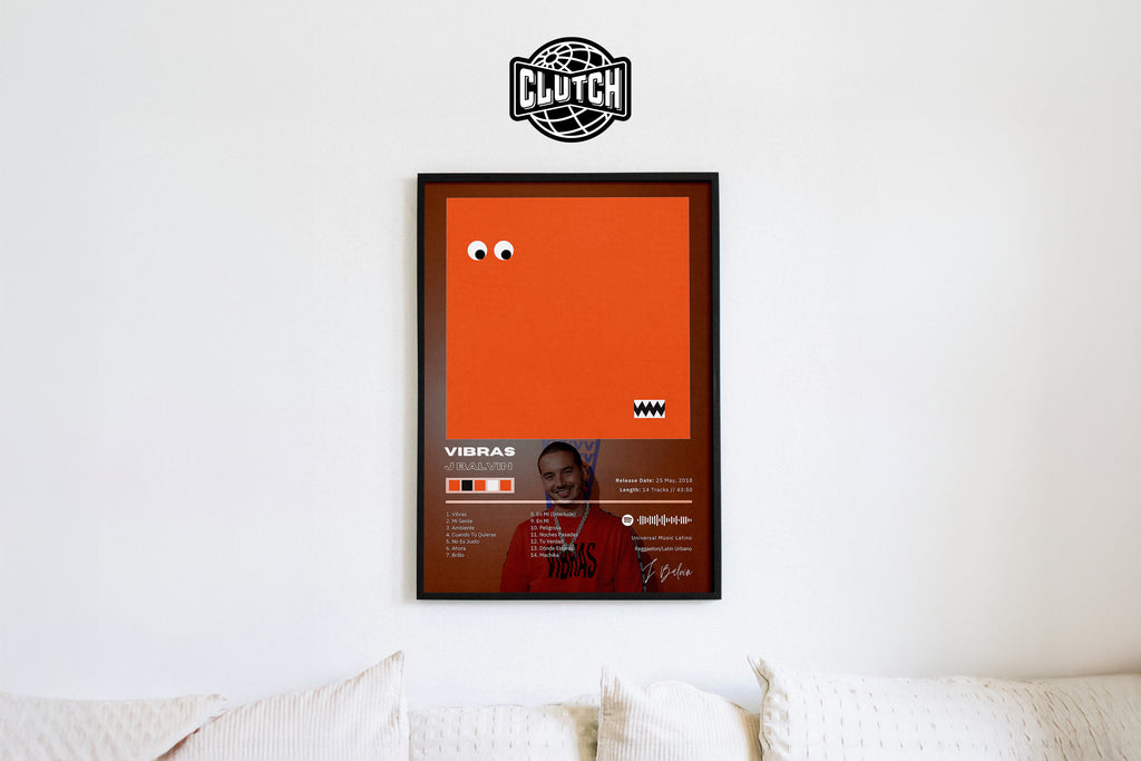 J Balvin 'Vibras' Album Poster