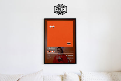 J Balvin 'Vibras' Album Poster