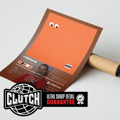 J Balvin 'Vibras' Album Poster