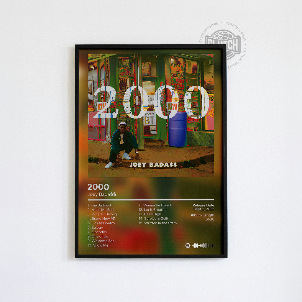 Joey Bada$$ '2000' Album Poster