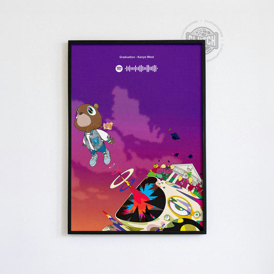 Kanye West 'Graduation' Spotify Poster