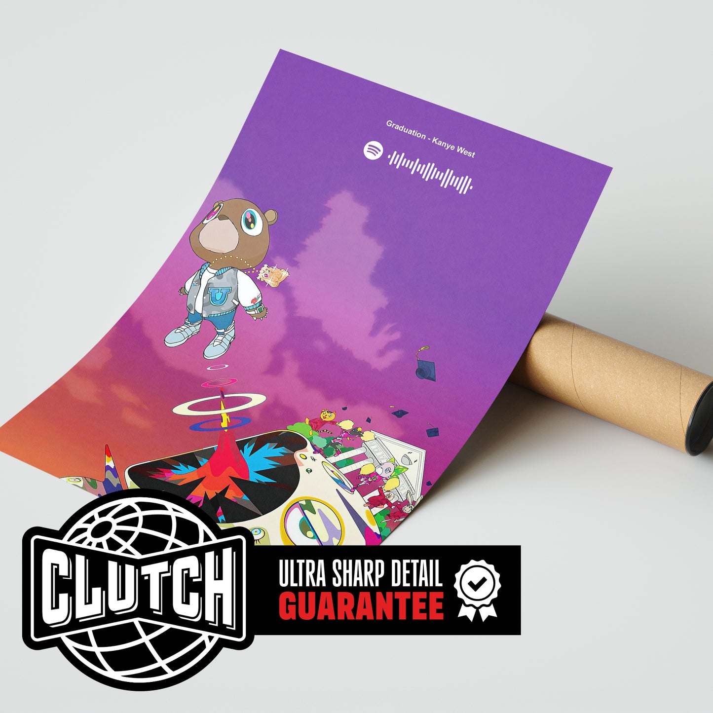 Kanye West 'Graduation' Spotify Poster