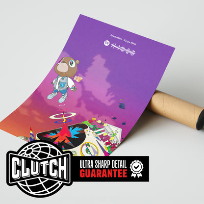 Kanye West 'Graduation' Spotify Poster