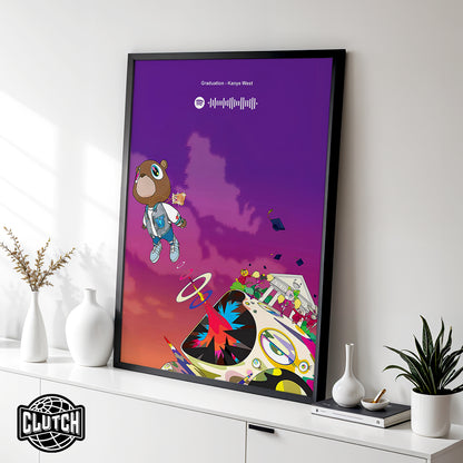 Kanye West 'Graduation' Spotify Poster