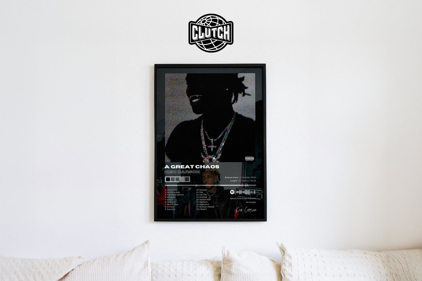 Ken Carson 'A Great Chaos' Album Poster