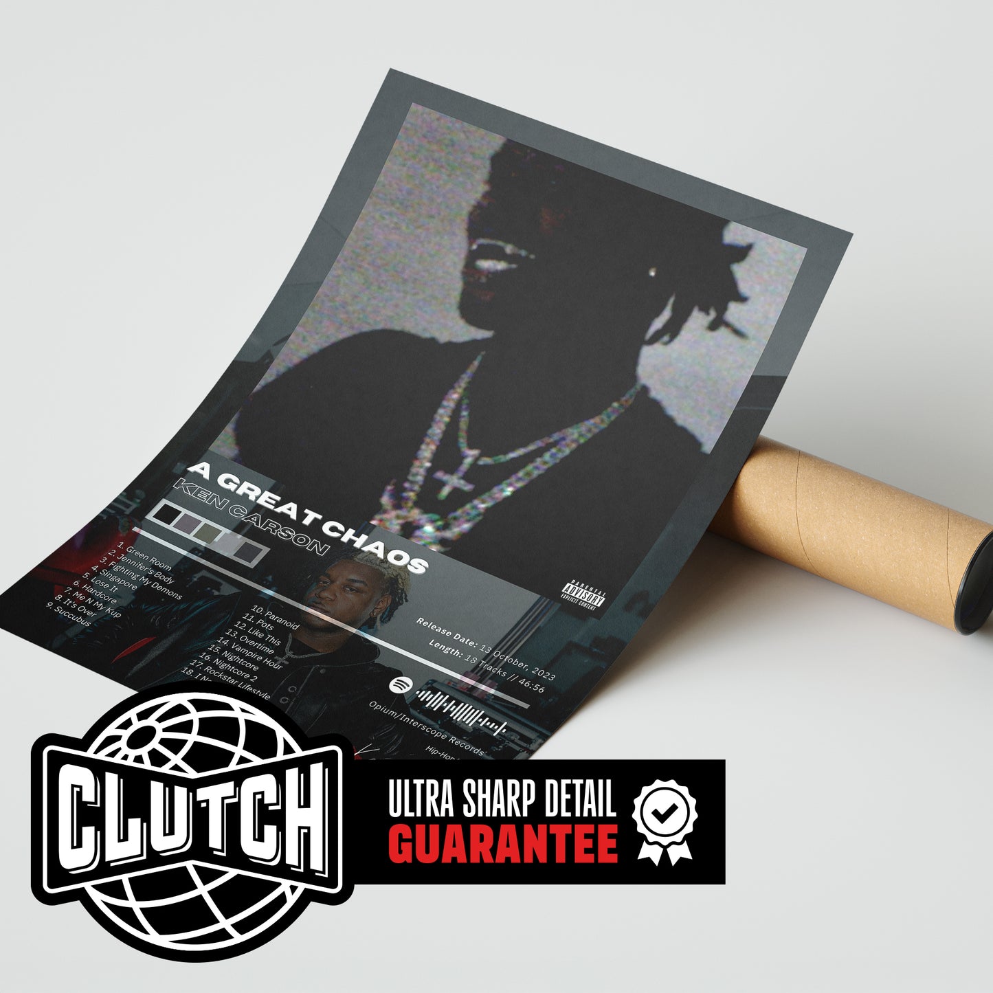 Ken Carson 'A Great Chaos' Album Poster