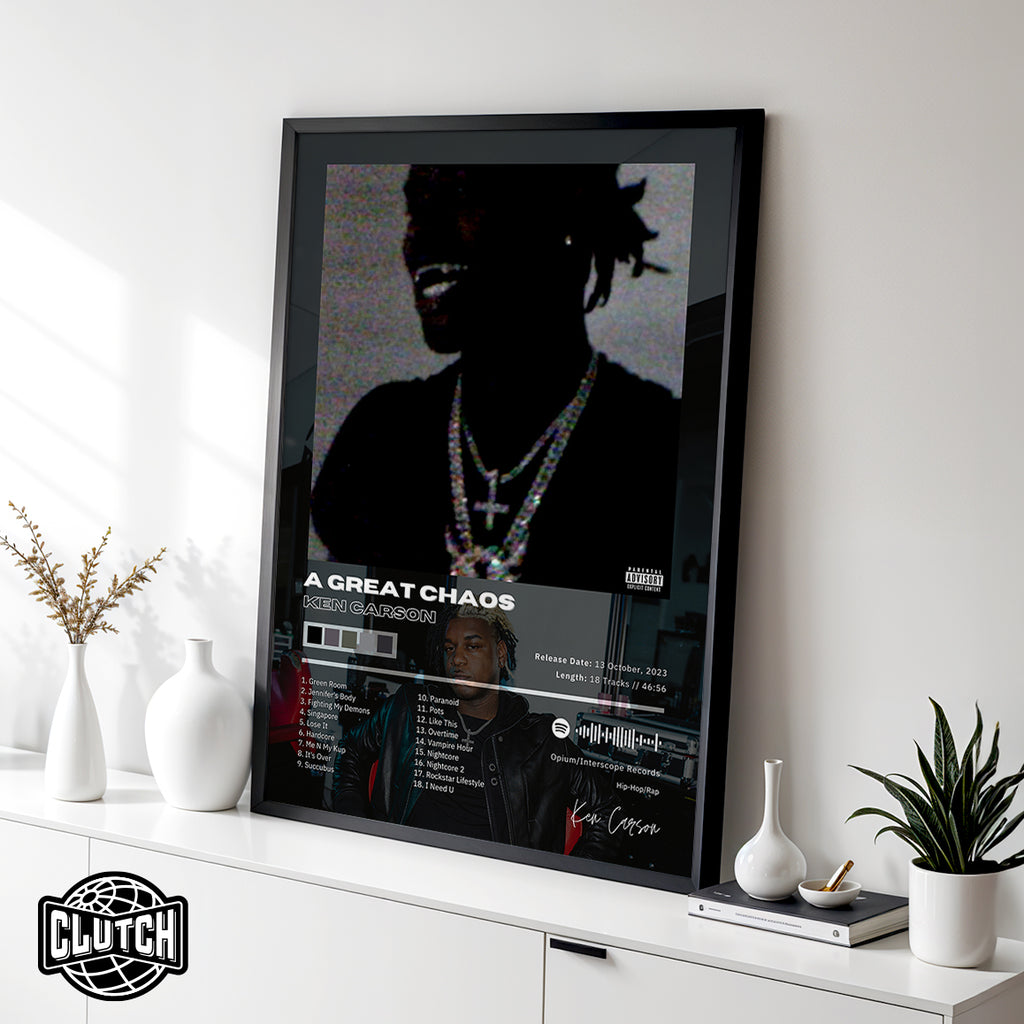 Ken Carson 'A Great Chaos' Album Poster