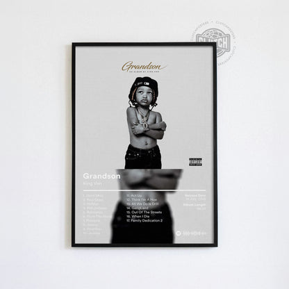 King Von 'Grandson' Album Poster