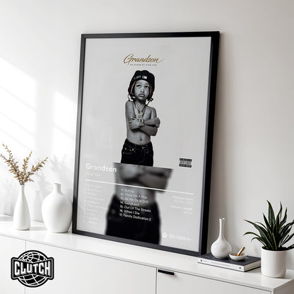 King Von 'Grandson' Album Poster