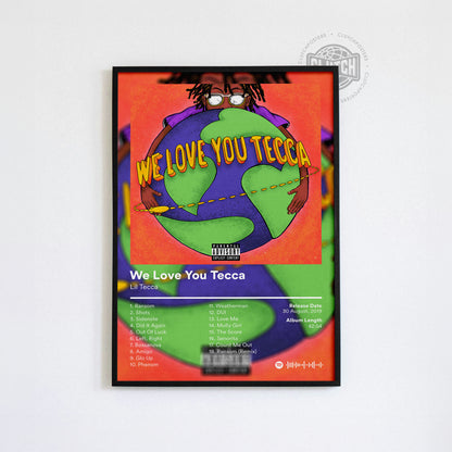 Lil Tecca 'We Love You Tecca' Album Poster