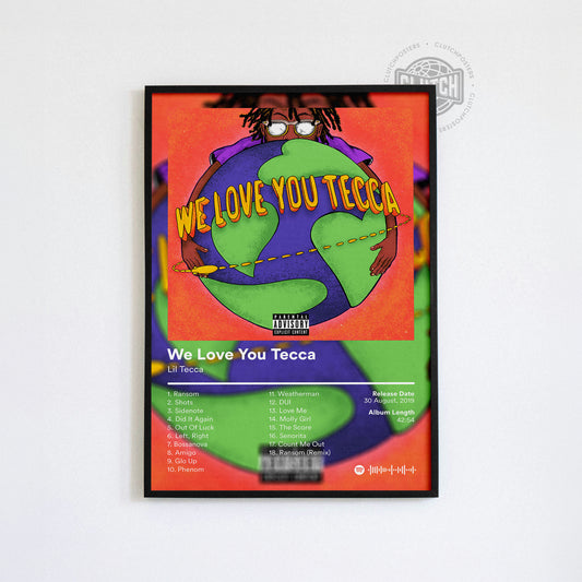 Lil Tecca 'We Love You Tecca' Album Poster
