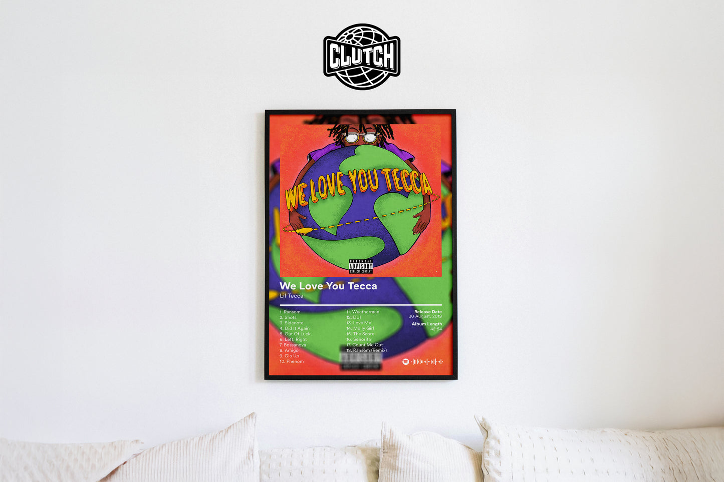 Lil Tecca 'We Love You Tecca' Album Poster