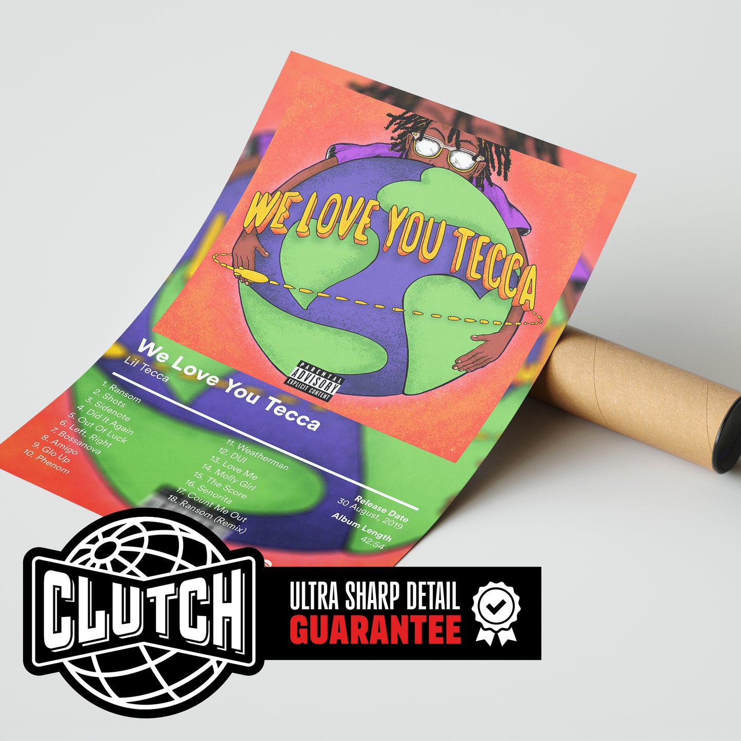 Lil Tecca 'We Love You Tecca' Album Poster