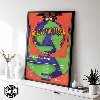 Lil Tecca 'We Love You Tecca' Album Poster
