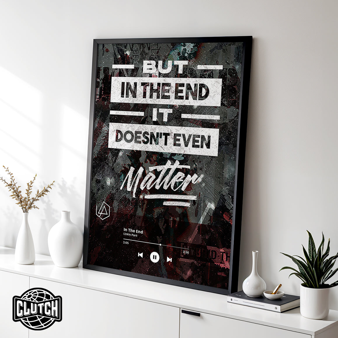 Linkin Park 'In The End' Track Poster