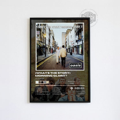 Oasis '(What's The Story) Morning Glory?' Album Poster