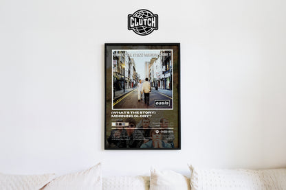 Oasis '(What's The Story) Morning Glory?' Album Poster
