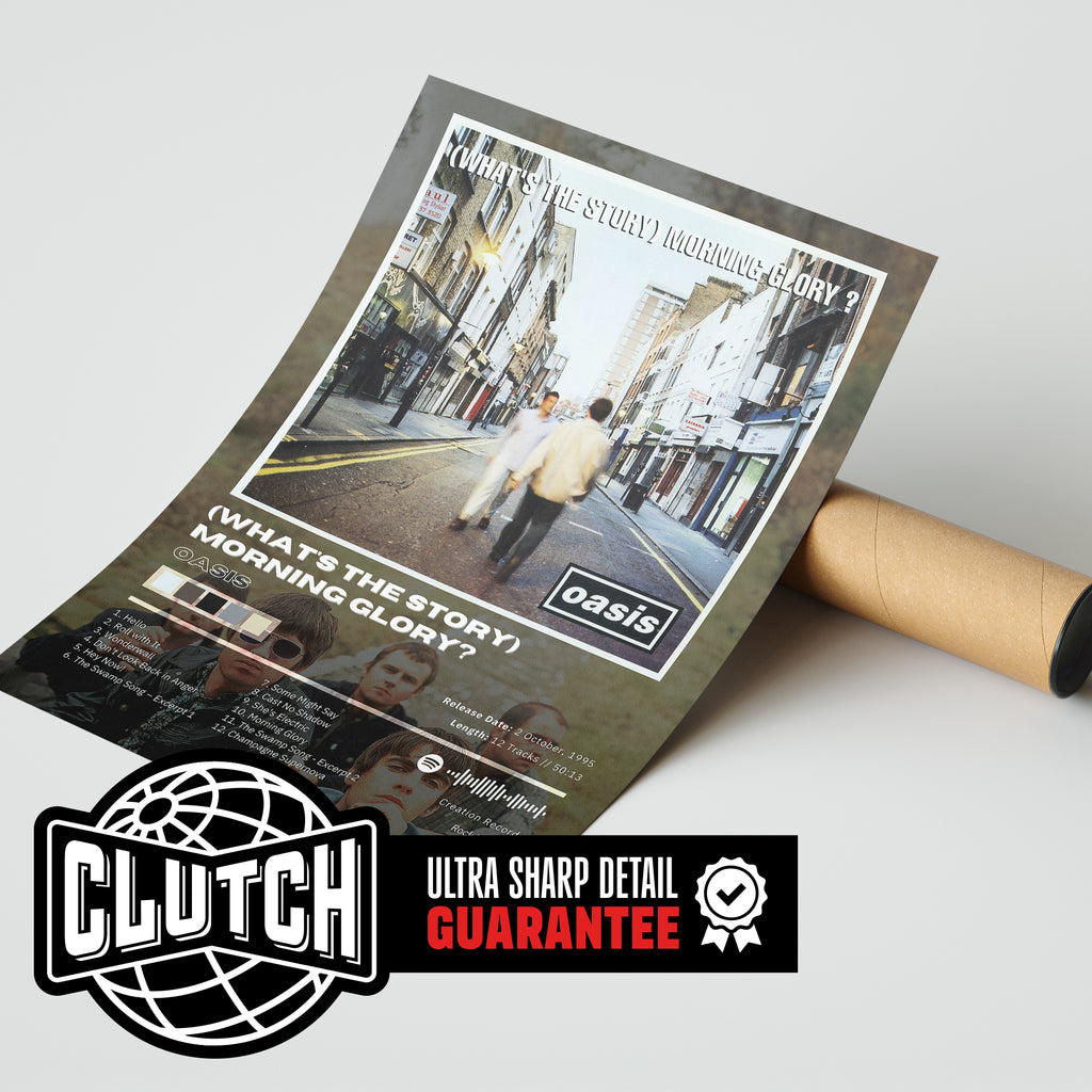 Oasis '(What's The Story) Morning Glory?' Album Poster