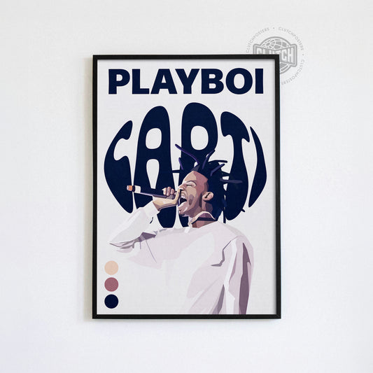 Playboi Carti 'Focus' Poster