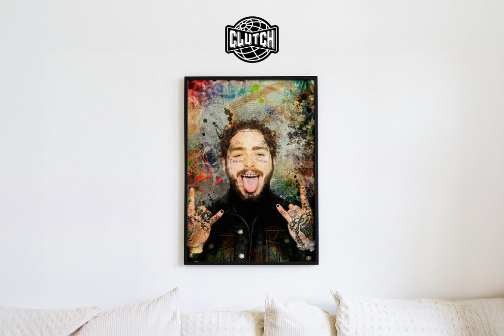 Post Malone Graffiti Poster