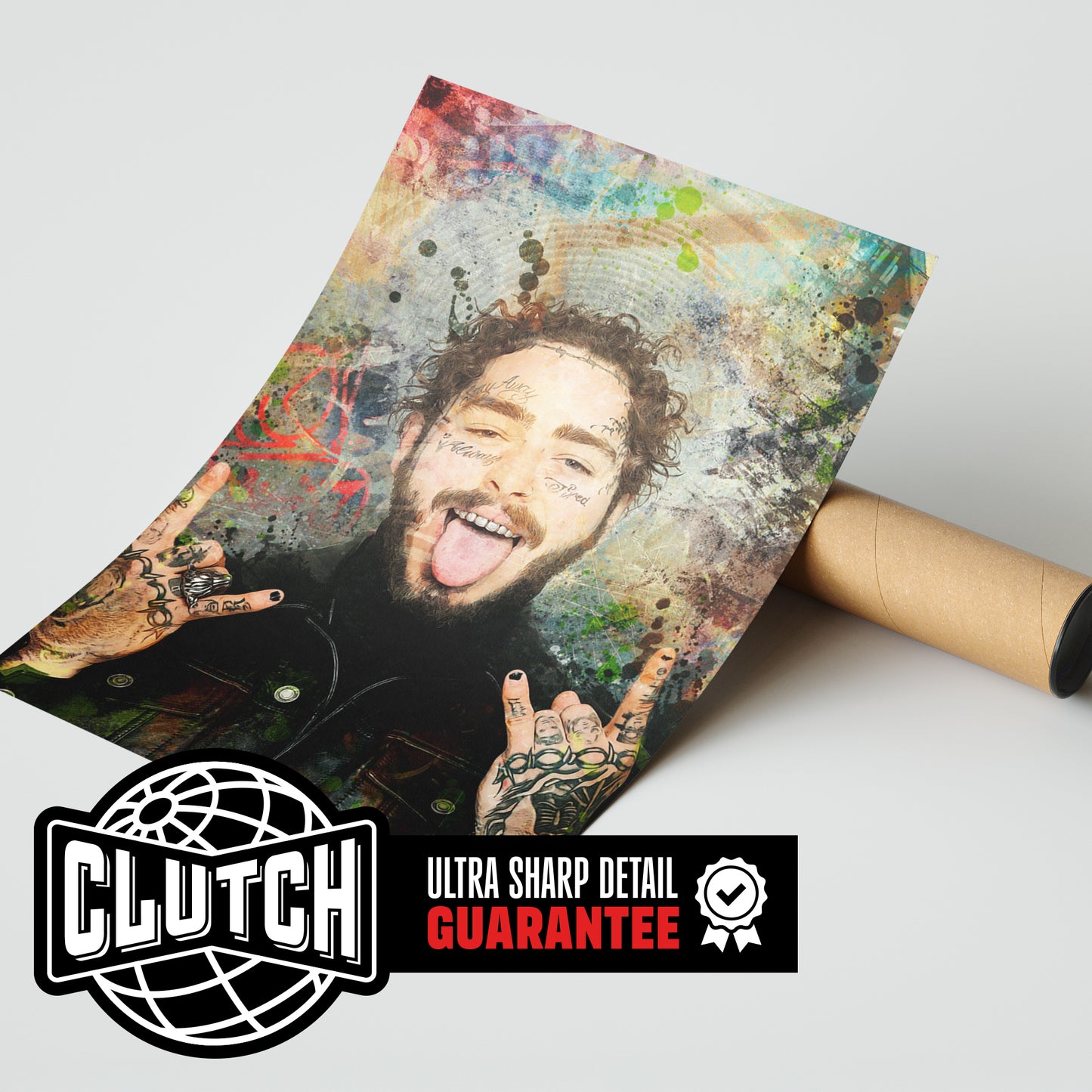 Post Malone Graffiti Poster