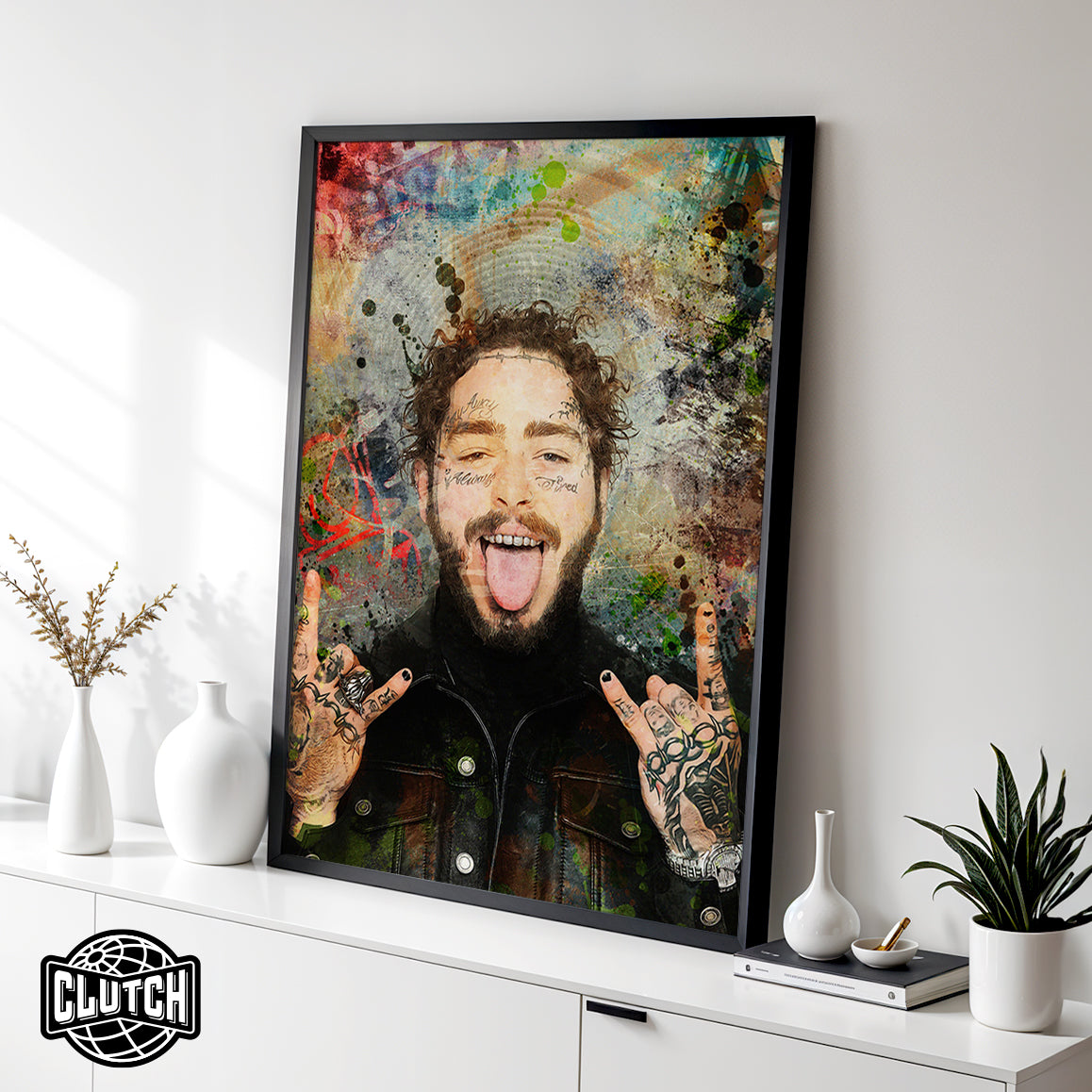 Post Malone Graffiti Poster