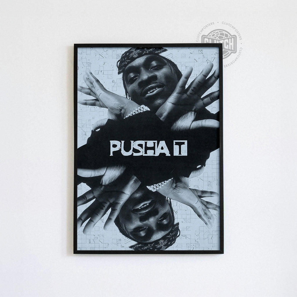 Pusha T 'Mirrored' Poster