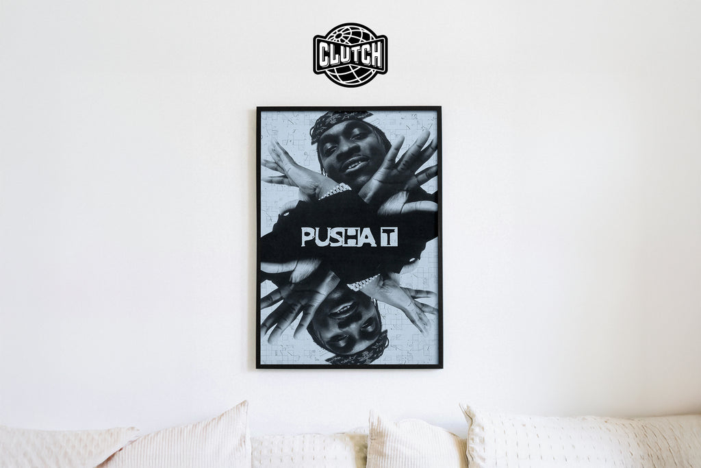 Pusha T 'Mirrored' Poster