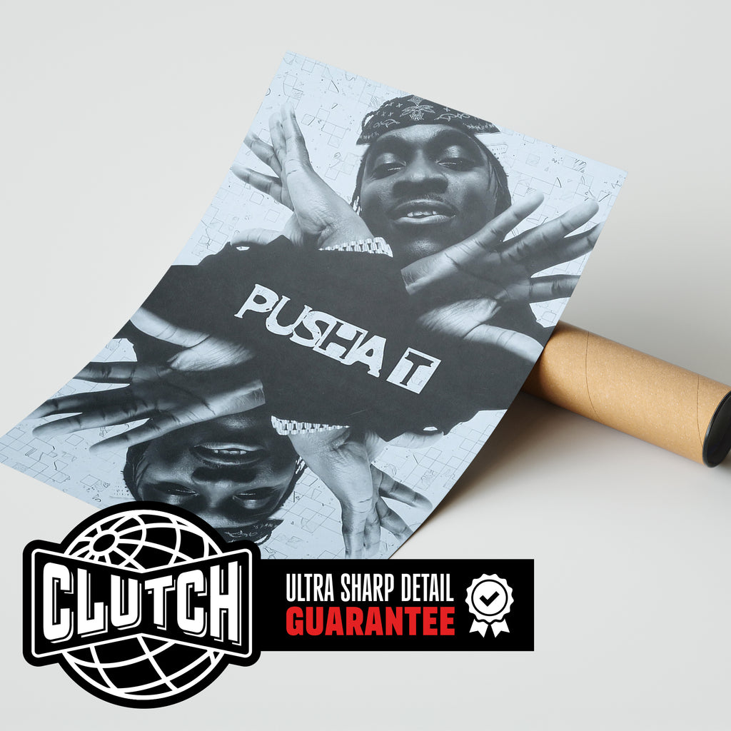 Pusha T 'Mirrored' Poster