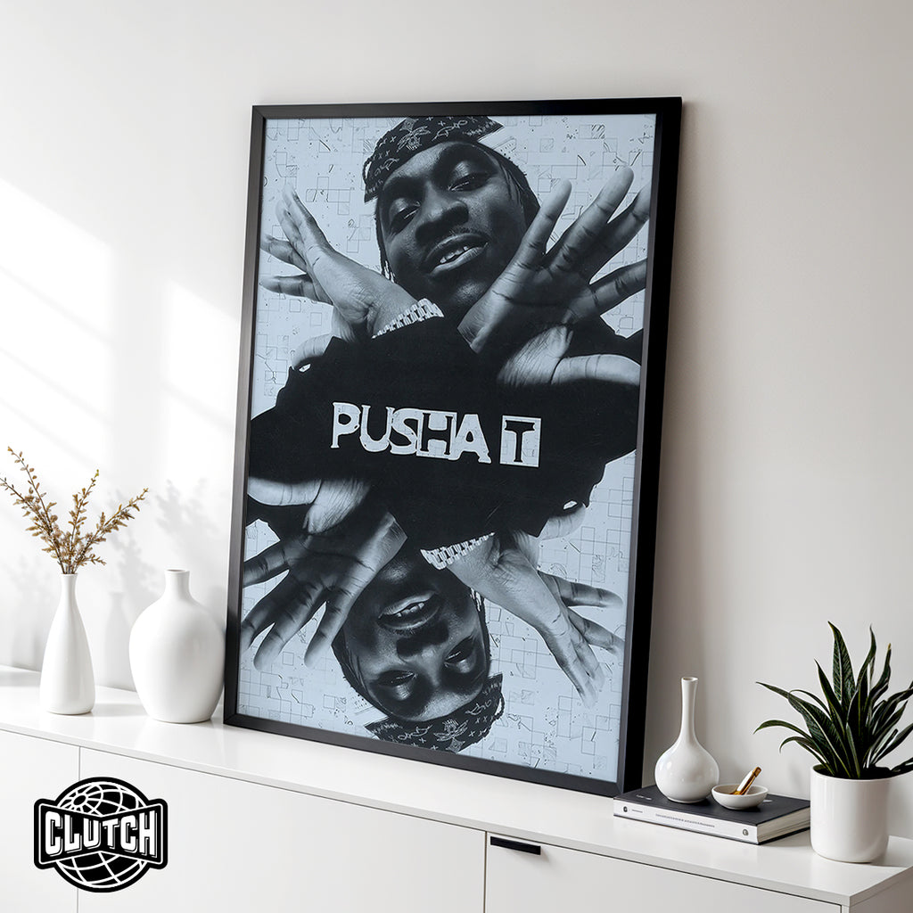 Pusha T 'Mirrored' Poster