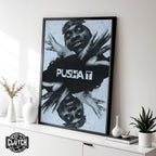 Pusha T 'Mirrored' Poster