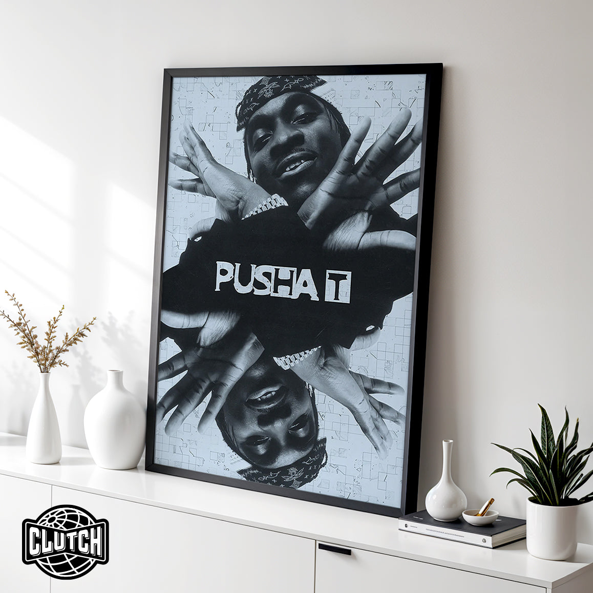 Pusha T 'Mirrored' Poster
