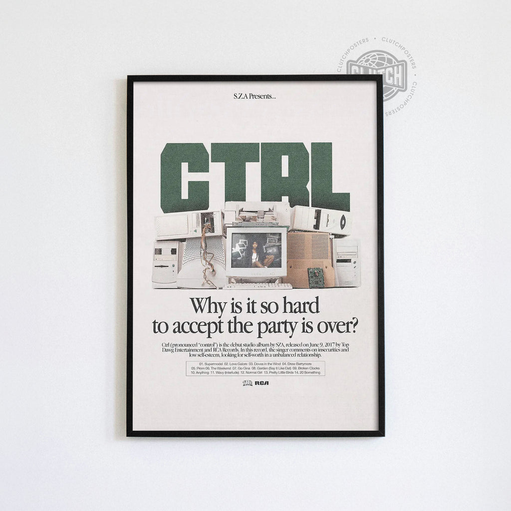 SZA 'CTRL' Poster