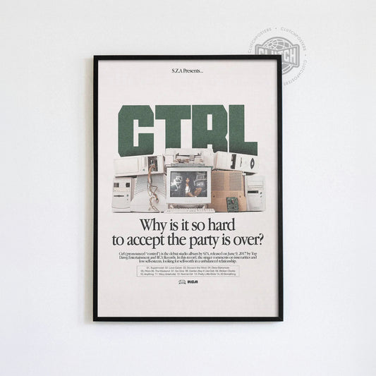 SZA 'CTRL' Poster