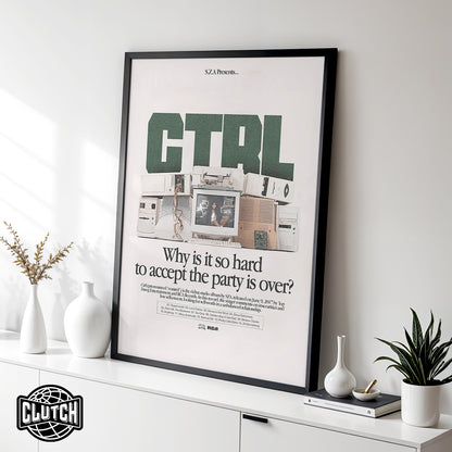 SZA 'CTRL' Poster