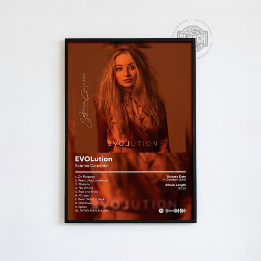 Sabrina Carpenter 'EVOLution' Album Poster
