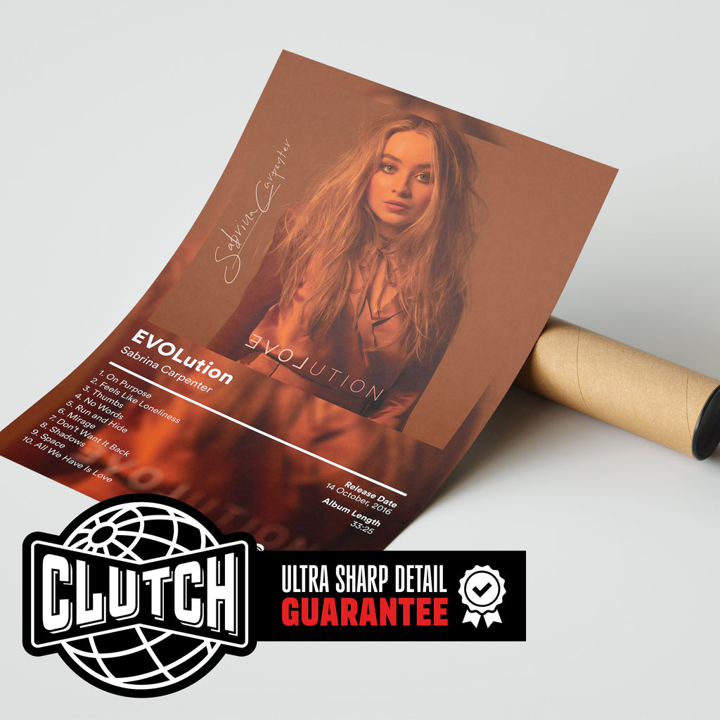 Sabrina Carpenter 'EVOLution' Album Poster