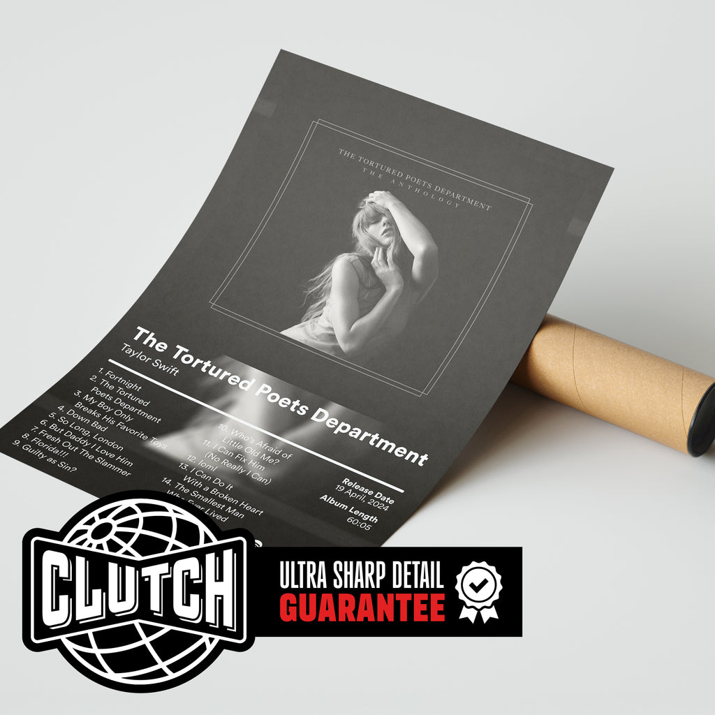 Taylor Swift 'The Tortured Poets Department' Album Poster